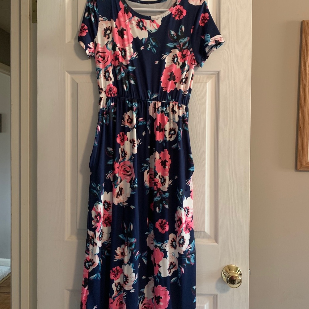 Long Floral Dress